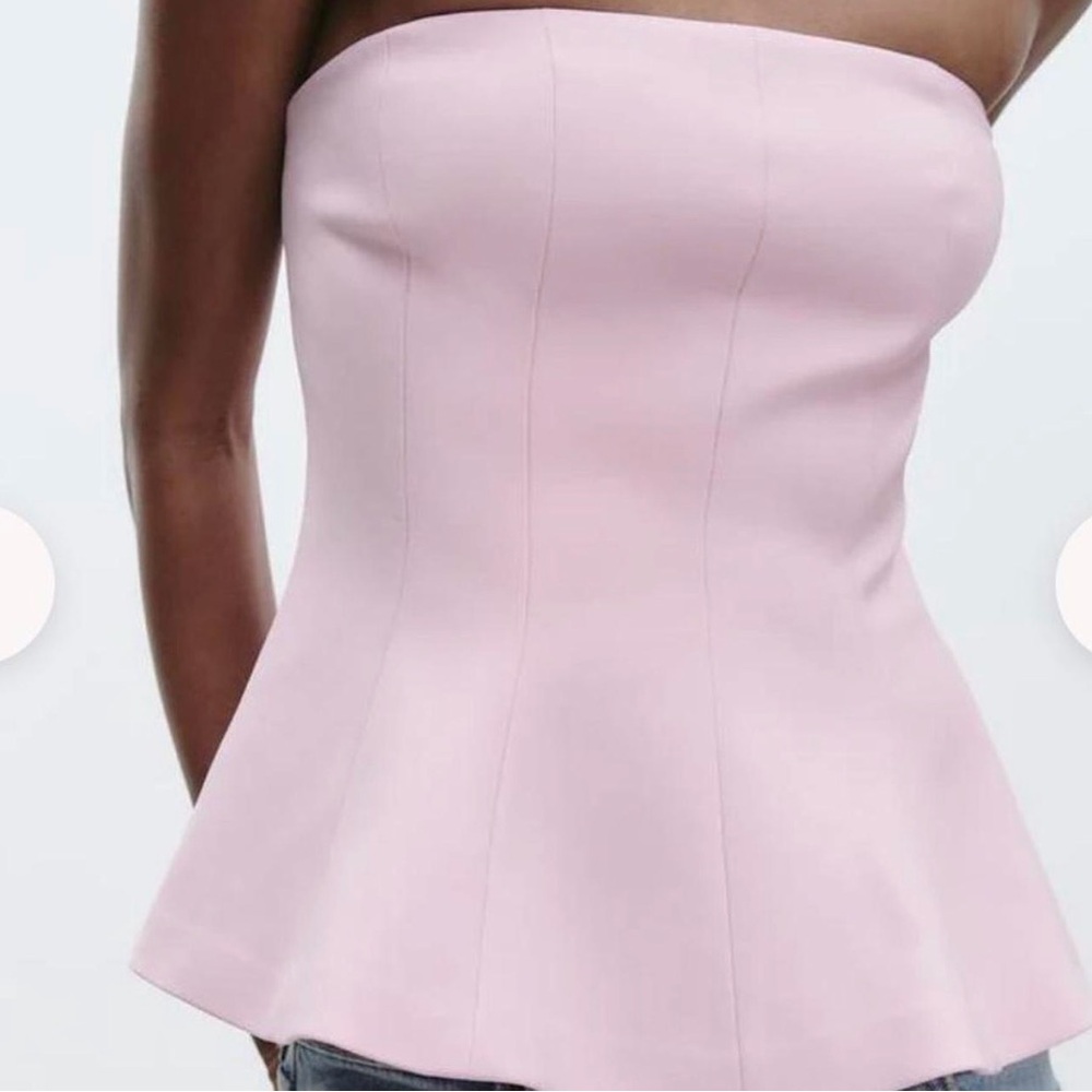 Zara Pink Corset Top